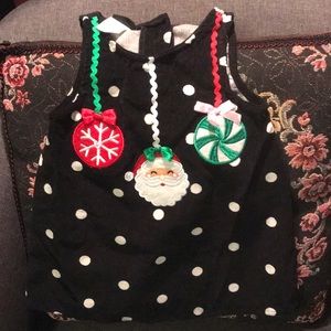 18 months polka dot Christmas dress